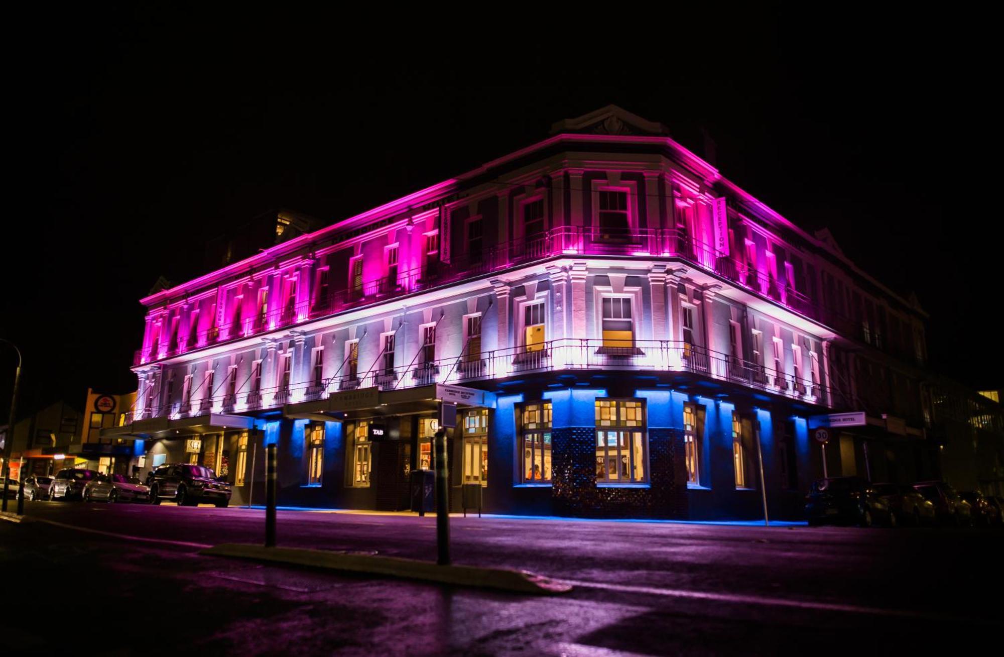 The Cambridge Hotel & Backpackers Wellington Exteriér fotografie